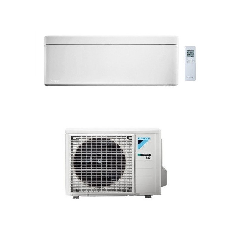 Daikin Stylish FTXA20AW + RXA20A9 7000 btu Mono Split Inverter Wi-Fi – Bianco – Climatizzatore a Parete R-32
