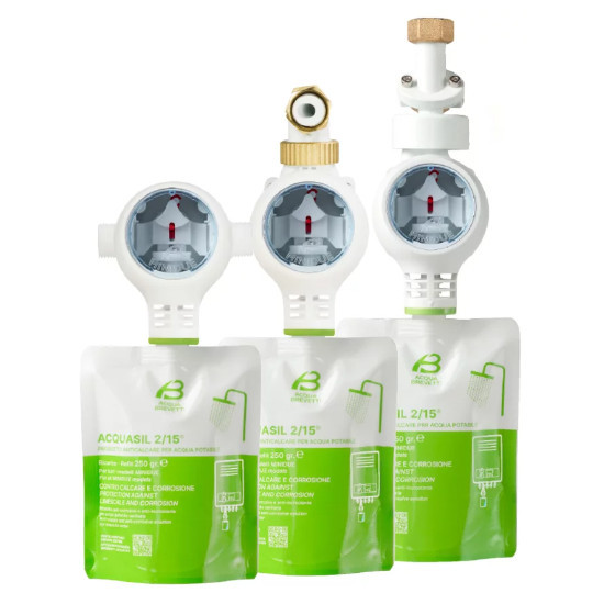 Acqua Brevetti MINIDUE PM105 – Pompa Dosatrice Meccanica Anticorrosione con Attacco 1/2" Femmina | Compatibile con AcquaSIL 2/15®